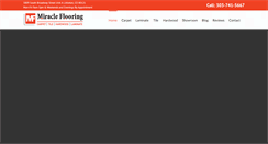 Desktop Screenshot of miracleflooring.com